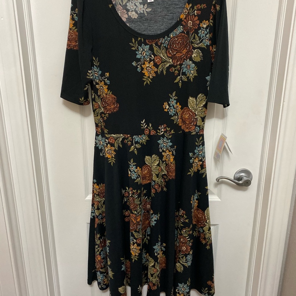 Large LulaRoe Nicole dress